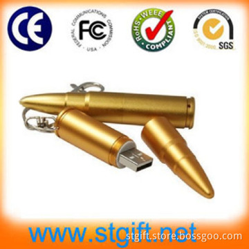 Souvenir Gift Pendrive for Metal Bullet USB Flash Disk (X-002)
